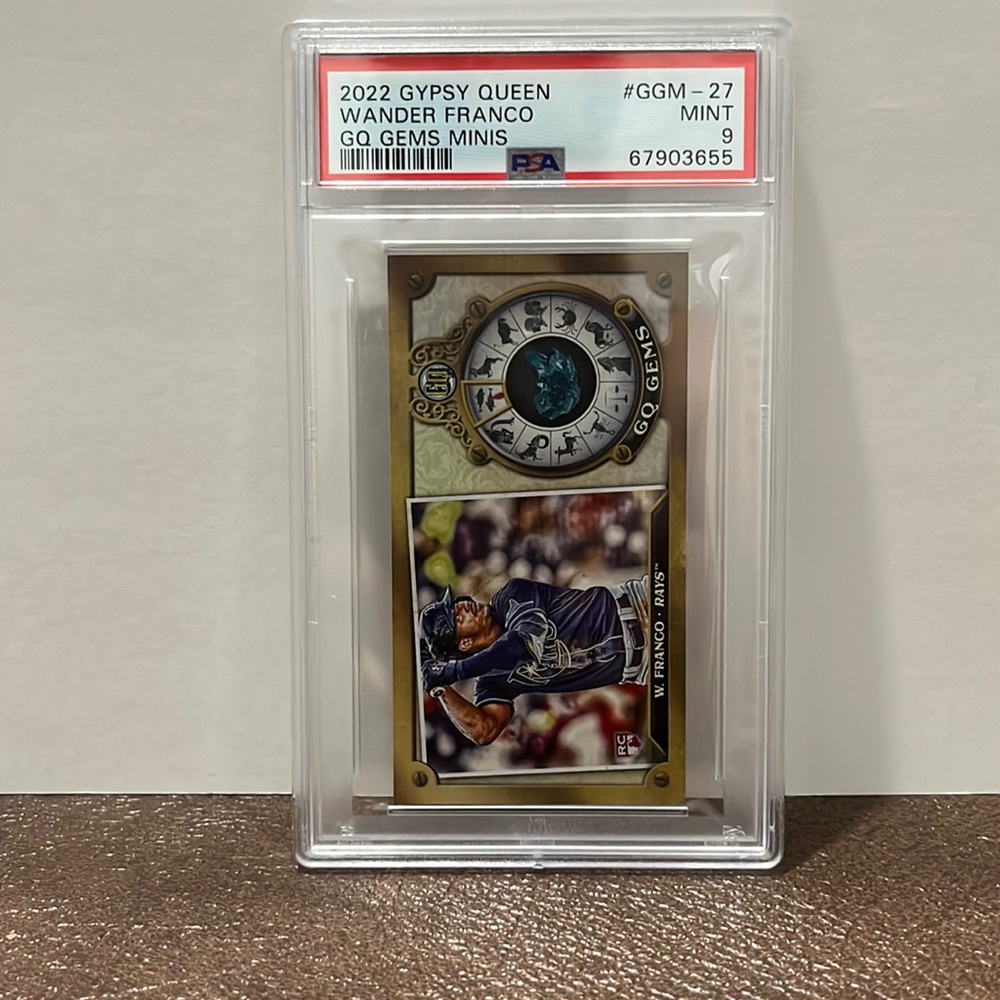 2022 GYPSY QUEEN WANDER FRANCO GQ GEMS MINIS ROOKIE RC #GGM-27 GEM MINT PSA 9